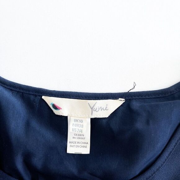 Yumi // Navy lace dress // size 2/4 // EUC - Picture 10 of 11